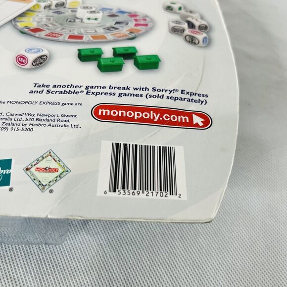 5 for $25| Parker Brothers Monopoly Express 2007 Travel Board Game - Picture 5 of 8